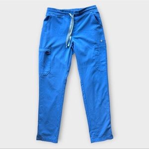 YOLO Figs ceil blue XS scrub pants